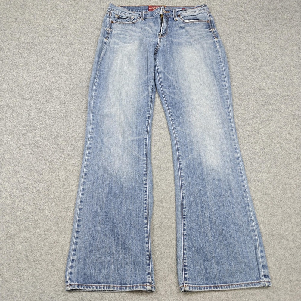 Lucky Brand Sofia Boot Jeans Womens 12/31 Blue Light Wash Bootcut Stretch Denim